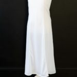 Simple White LDS Baptism Slip communion modesty girls dress slip