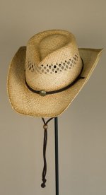 Straw cowboy hat LDS trek costume sun hat