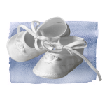 Baby girl silk shoes with lace ties rosette on toe detail 00-3 sizes