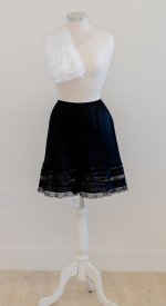 Petti pant slip black white XS-3XL