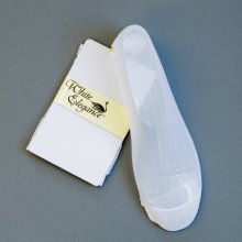 sheer white knee highs lds temple