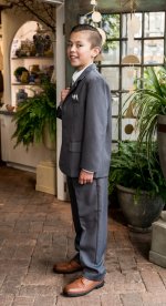 5pc boys suit several colors and wide variety of sizes perfect for church baptism communion and weddings