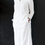 Dublin all white lace skirt and blouse lds temple upto 4xl tall