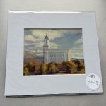 LDS Cedar City Utah Temple Art
