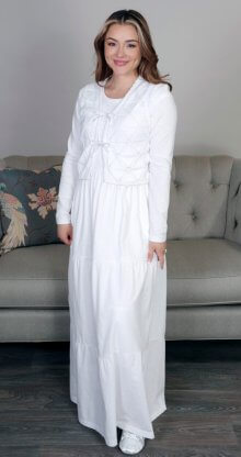 Cairo and Nairobi 920 LDS Temple set with white vest