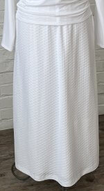 Helsinki skirt elastic waist with pockets LDS temple